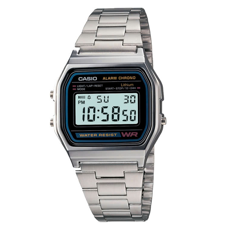 ĐỒNG HỒ CASIO A158WA-1DF CHÍNH HÃNG